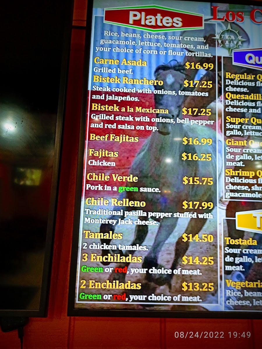 Los Charros Taqueria Menu - Image 5